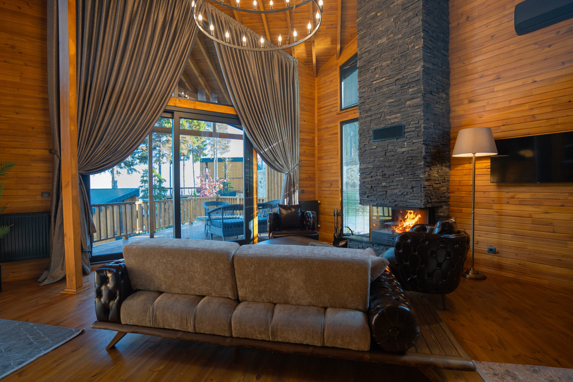 Karadeniz Şömineli Bungalov